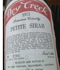 1973 Petite Sirah