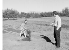 Groundbreaking in 1972 - Dave Stare and Kim Stare Wallace